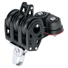 Harken 29mm Triple Carbo Block With Cam Cleat And Becket