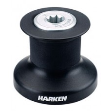Harken Single Speed Winch with alum-composite  base, drum and top