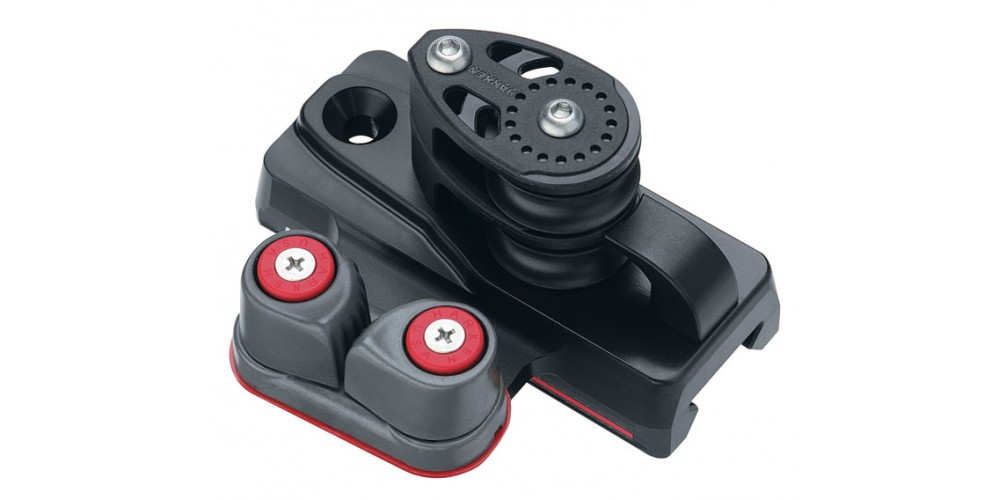 Harken BB 32mm Double Sheave End Controls w-Dead End and Cam (Pair)