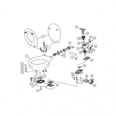 Itt Jabsco Piston/Rod & O-Ring Assembly