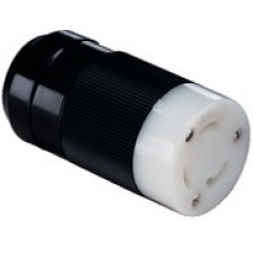 Marinco Connector Female 30A25V Black-305BC