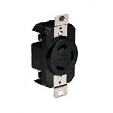 Marinco Receptacle 30A 125V Black-305CRRB