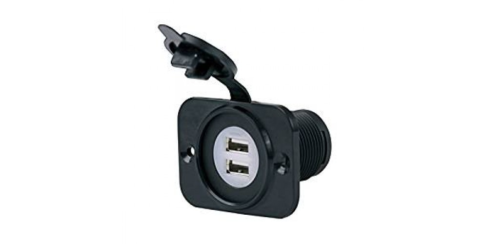 Marinco Receptical Usb Dual-12VDUSB