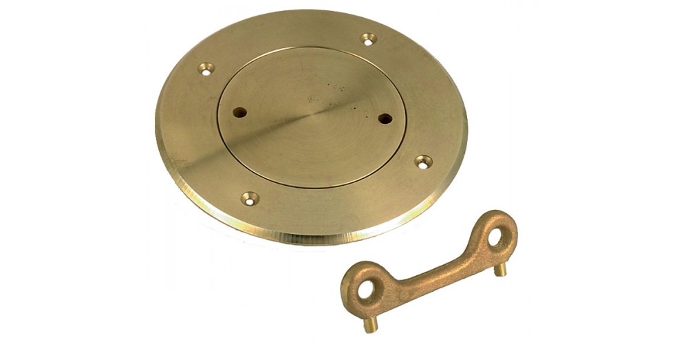 Perko 6 Plain Brnz Reg.Deck Plate