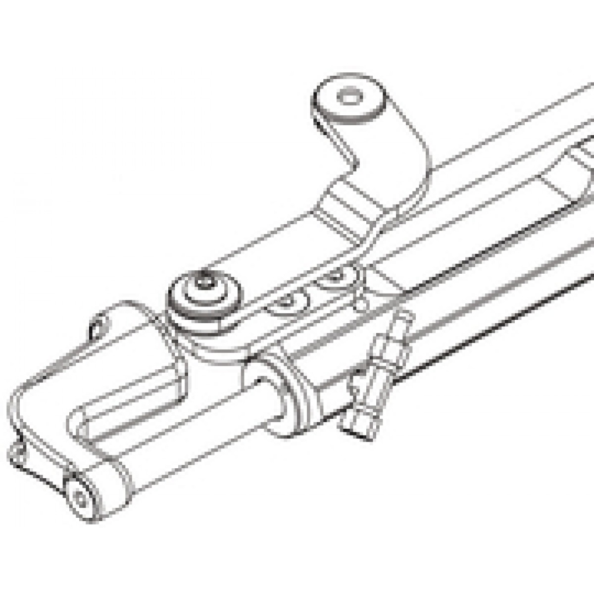 Uflex Front Mount Cylinder - UC128OBF3 | Steveston Marine Canada