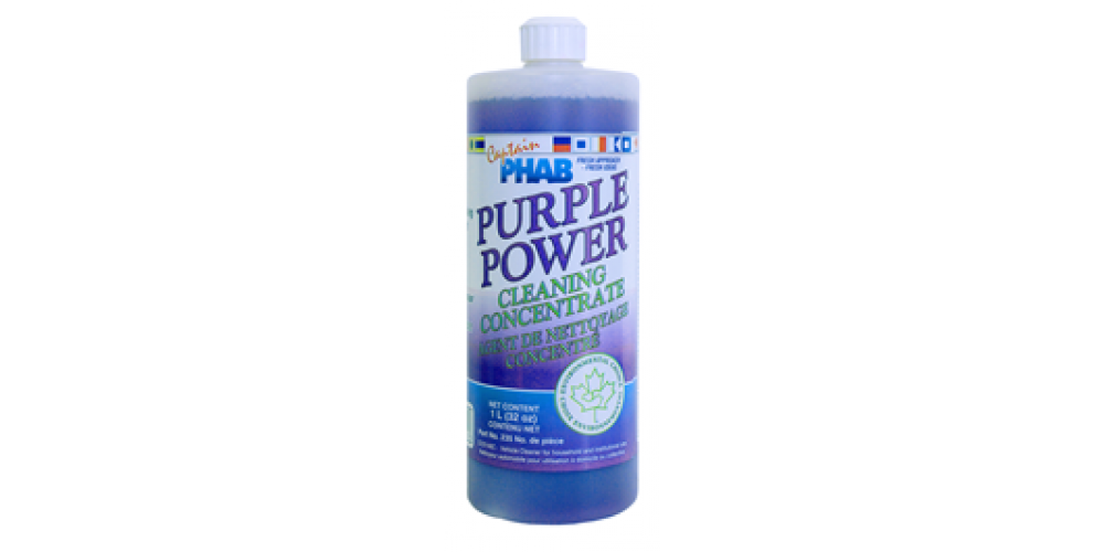 Captain Phab Purple Power Cleaner 1L CAP235 Steveston Marine Canada