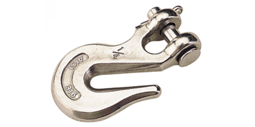 Seadog Clevis Grab Hook 316 S/S 3/8"