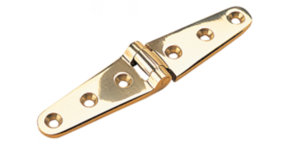 Seadog Hinge Strap 6" Brass (Pr)