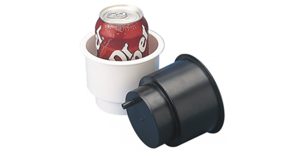 Seadog Drink Holder Flush W/Nipple Gray