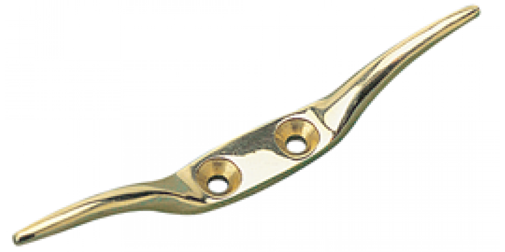 Seadog Cleat Line Brass 4"